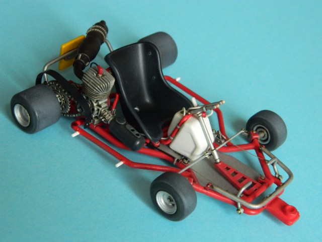 Kart A. SENNA Bercy 93. Fujimi 1/20ème. fini. Y03001