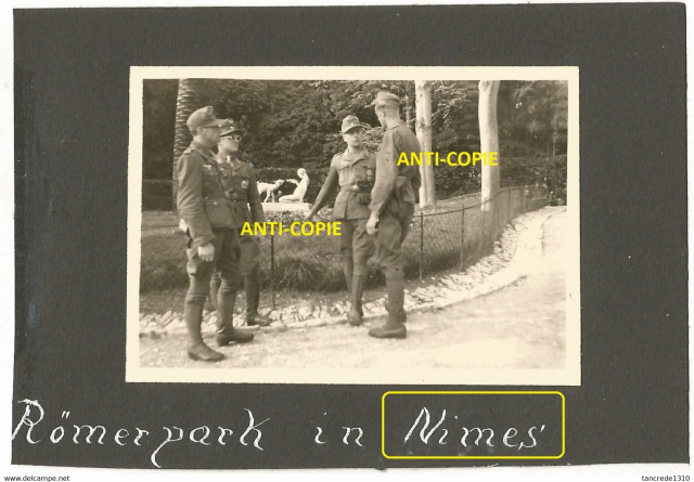 L'occupation allemande de Nimes et Avignon 1942 -1944 L95ssn