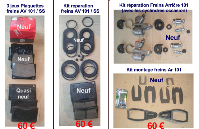 Pour réfection freins  Giulietta Giulia 101 - SS 6fsu8n